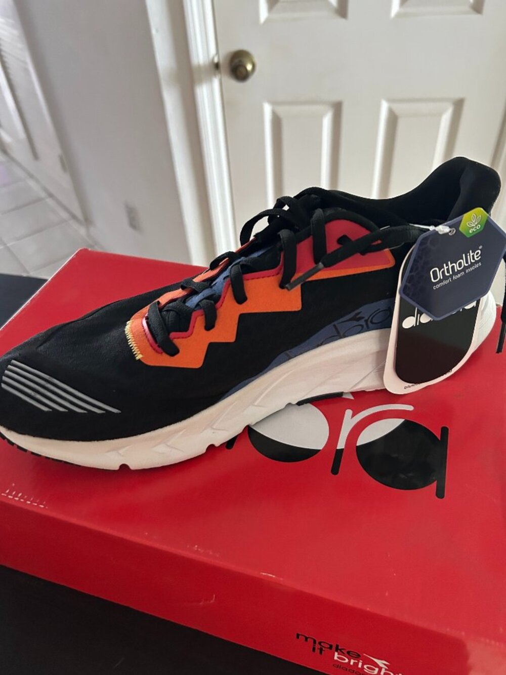 Diadora Mens Mythos Blushield Volo 2 Running Sneakers Shoes